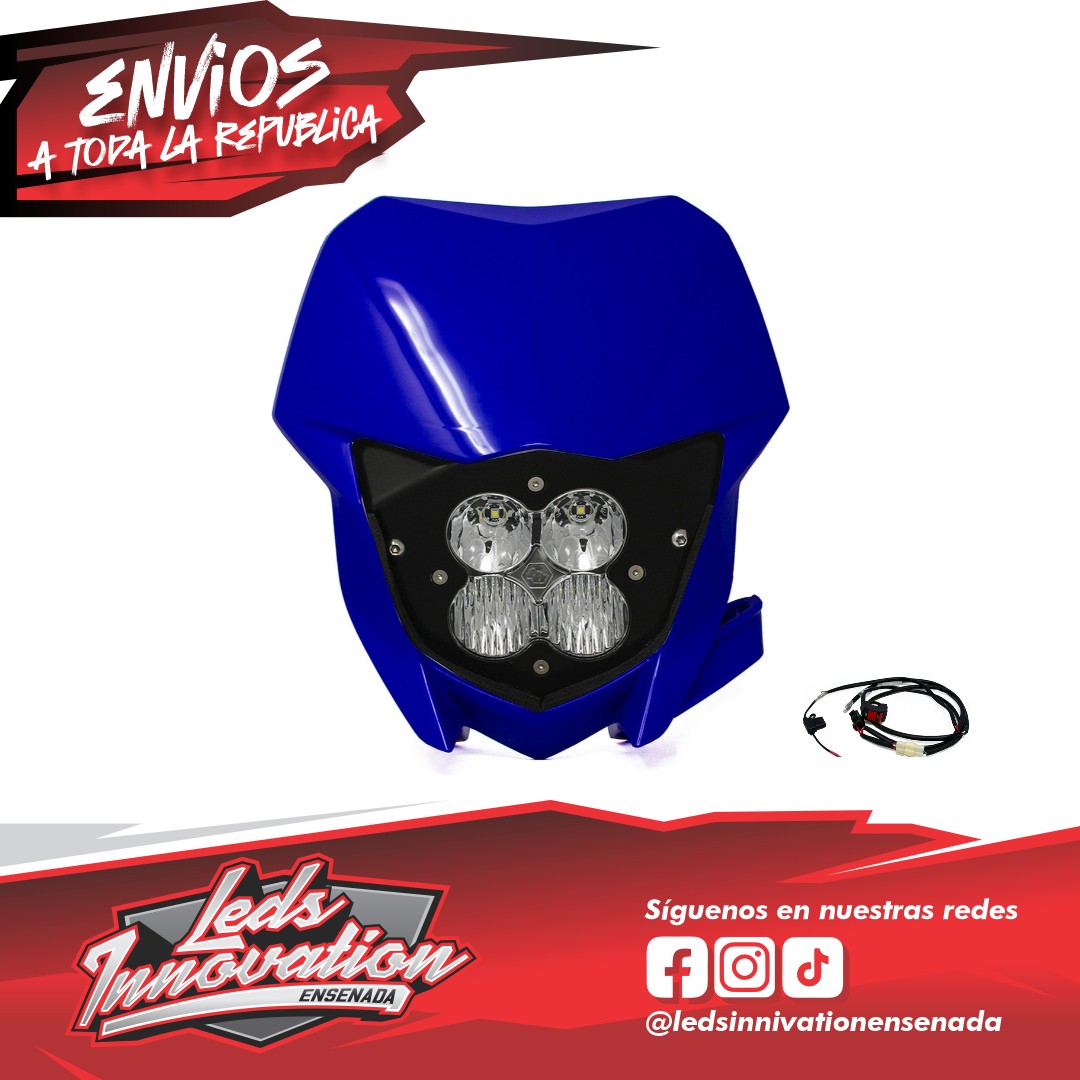 Kit de faros deportivos Yamaha XL con carcasa - Yamaha YZ250FX/YZ450FX 2019-20