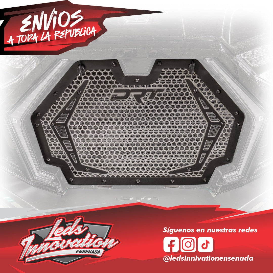 Parrilla delantera de aluminio DRT Polaris 2025+ RZR Pro XP / Pro S / Pro R