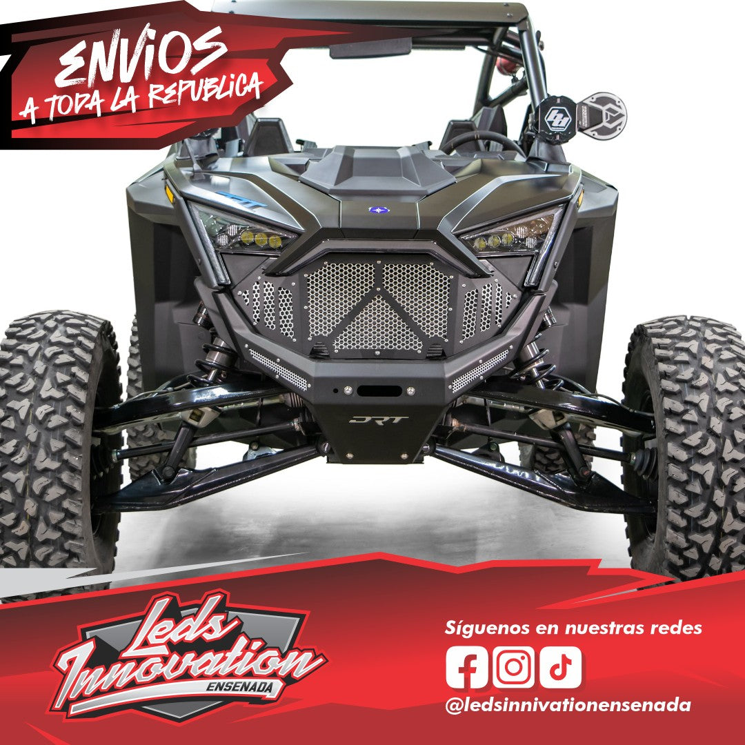 Parachoques delantero con cabrestante DRT Polaris RZR Pro R / Turbo R 2020-2024