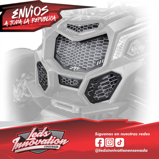 Kit de parrilla delantera de 5 piezas para Can-Am X3 2017+ V2