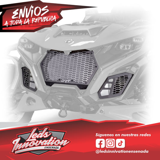 Kit de parrilla delantera de aluminio DRT Can-Am Maverick R