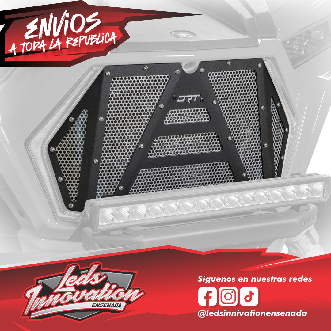 Parrilla de aluminio DRT RZR XP 1000 2019+ Turbo, 2018+ Turbo S